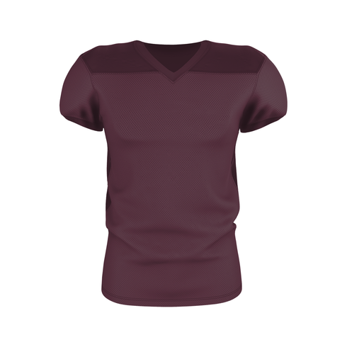 Badger Sport Adult Elusive Football Jersey, Sizes 2XL-4XL (A00173-057508), Color 'Light Maroon/Light Maroon'